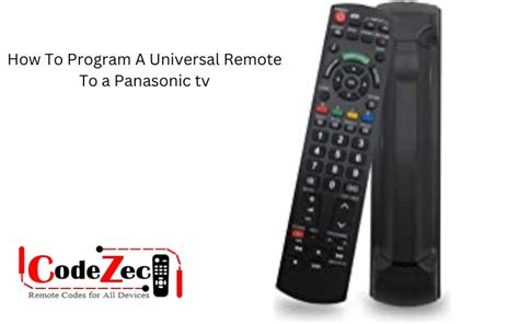 panasonic remote control programming|How to Program a Panasonic Remote Control .